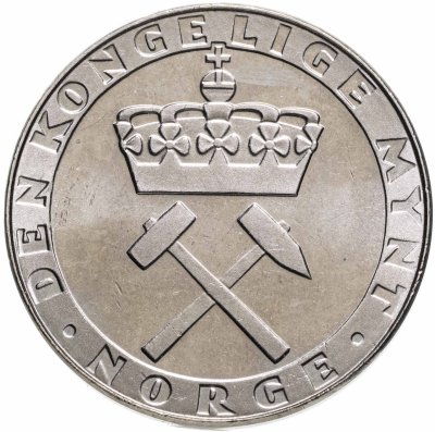 купить Норвегия 5 крон 1986 "300 лет монетному двору"