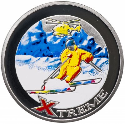 купить Андорра 10 динеров 2007 "Экстремальные виды спорта: Хелиски" в капсуле