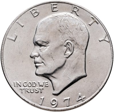 купить США 1 доллар (dollar) 1971-1974 "Дуайт Эйзенхауэр"