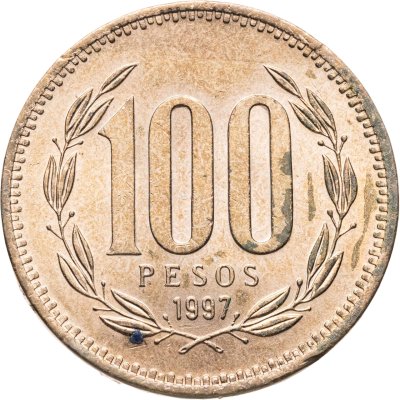 купить Чили 100 песо (pesos) 1997