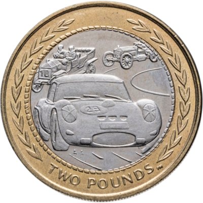 купить Остров Мэн 2 фунта (pounds) 1998
