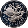 Купить Барбадос 2 доллара (dollars) 1974