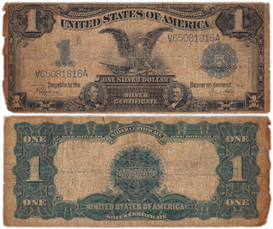 купить США 1 доллар 1899 series 1899 (Pick 338) Silver Certificate, Speelman-White