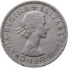 Купить Великобритания 1/2 кроны (crown) 1957