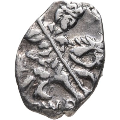 купить Петр I Алексеевич Романов. Копейка единоличное правление 1702 г. (АѰВ) чекан Кадашевский денежный двор Москва