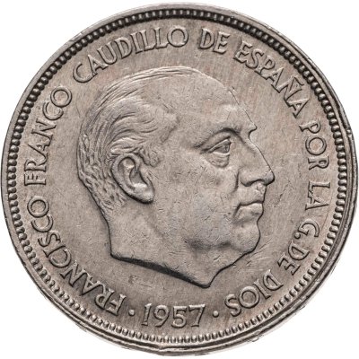 купить Испания 50 песет 1957 (1958)