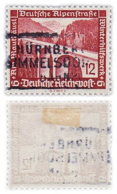купить Германия, Третий Рейх 12+6 рейхспфеннигов 1936 Фонд "Зимняя помощь". Серия "Современная архитектура Германии"