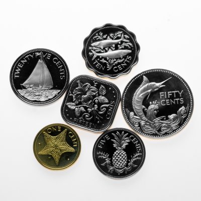 купить Багамские острова набор монет 1977 (6 штук)