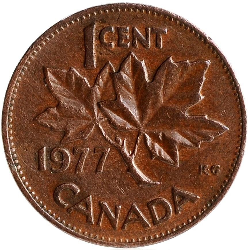купить 1 цент 1977