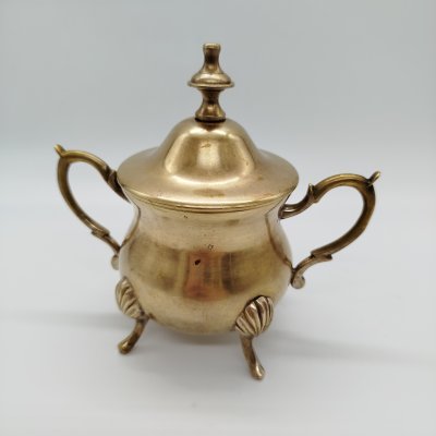 купить Сахарница в восточном стиле, латунь, Азия, 1980-1990 гг.
