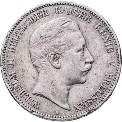 купить Германия (Империя) 5 марок (mark) 1903 A Пруссия