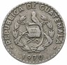 Купить Гватемала 25 сентаво (centavos) 1970