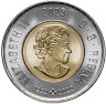 Купить Канада 2 доллара 2023 "100 лет со дня рождения Жан-Поля Риопеля"