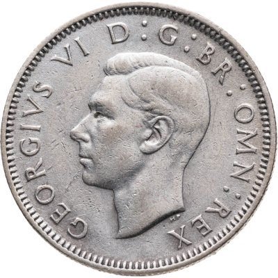 купить Великобритания 1 шиллинг (shilling) 1945 Шотландский шиллинг - лев, сидящий на короне
