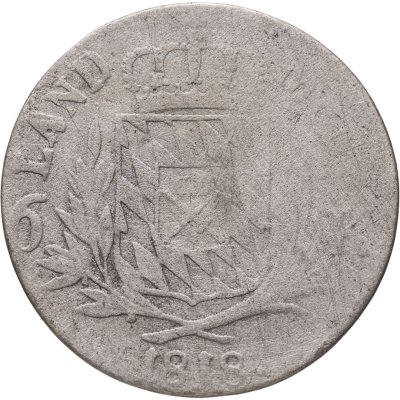 купить Бавария 6 крейцеров 1818