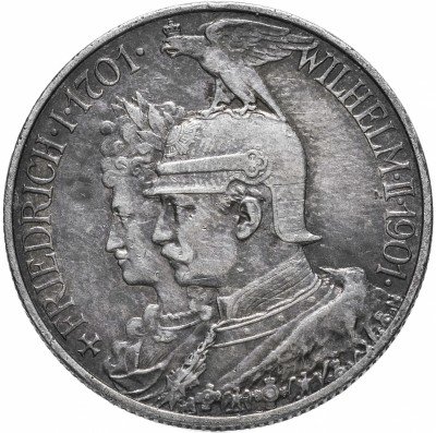 купить Пруссия 2 марки 1901 "200-летие Пруссии: от Фридриха I до Вильгельма II"