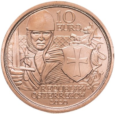 купить Австрия 10 евро 2020 Рыцарские истории - Мужество