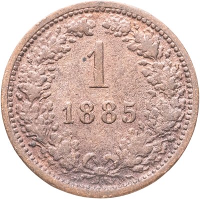 купить Австрия 1 крейцер (kreuzer) 1885