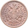 Купить Австрия 1 крейцер (kreuzer) 1885
