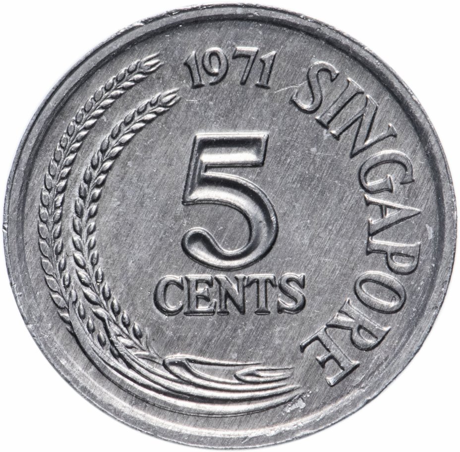 купить Сингапур 5 центов (cents) 1971   "ФАО - Продовольственная программа"