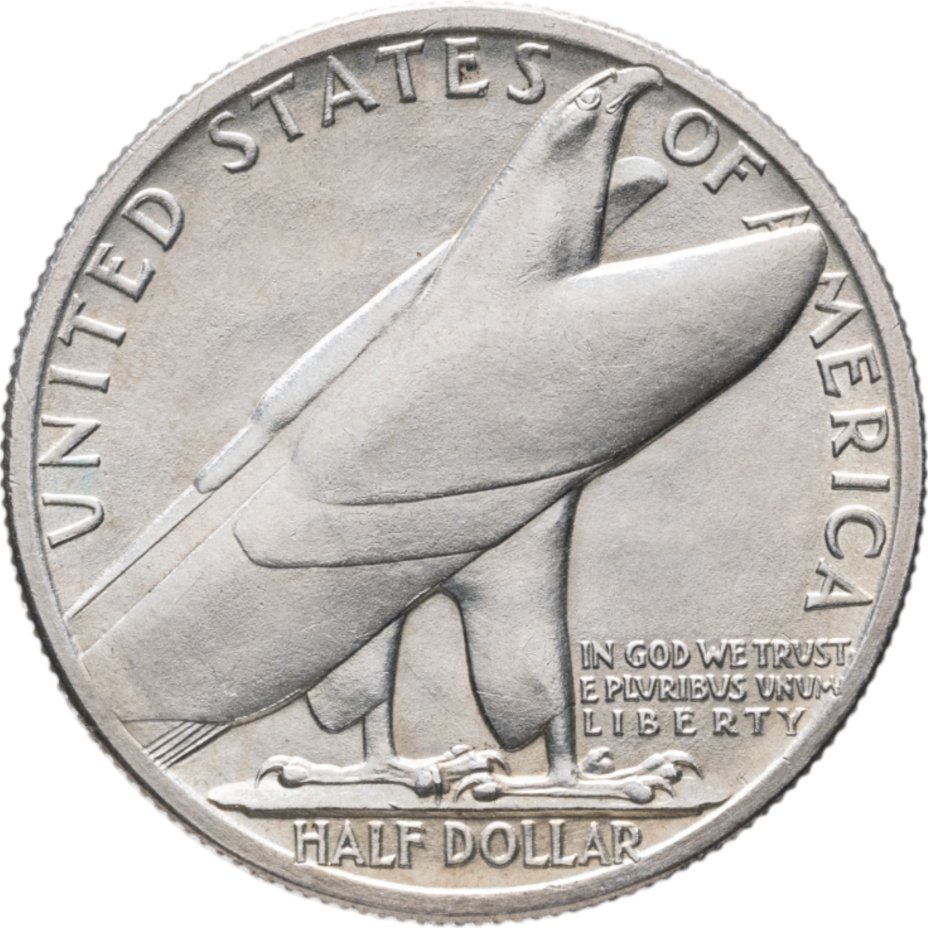 купить США 50 центов (1/2 доллара, half dollar) 1936 "100 лет городу Бриджпорт"