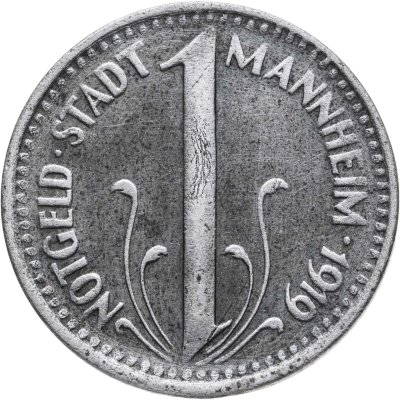 купить Германия "Мангейм" 10 пфеннигов 1919 нотгельд