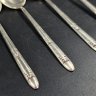 Купить Набор чайных ложек "Ёлочка" на 6 персон, мельхиор (медь-никель), Красносельская ювелирная фабрика, СССР, 1960-1980 гг.