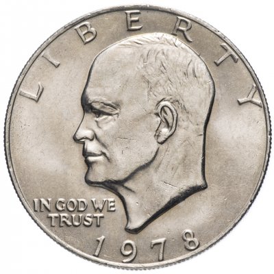 Купить США 1 доллар (dollar) 1978   доллар Эйзенхауэра, двор P
