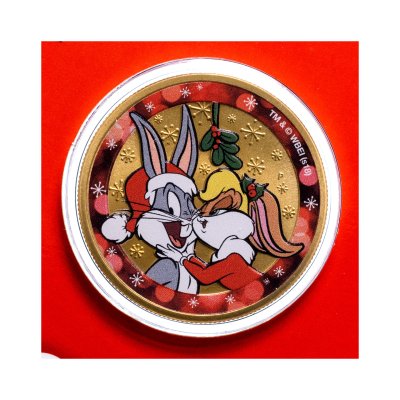 купить Тувалу 1 доллар 2018 «Веселые мелодии Багз Банни»