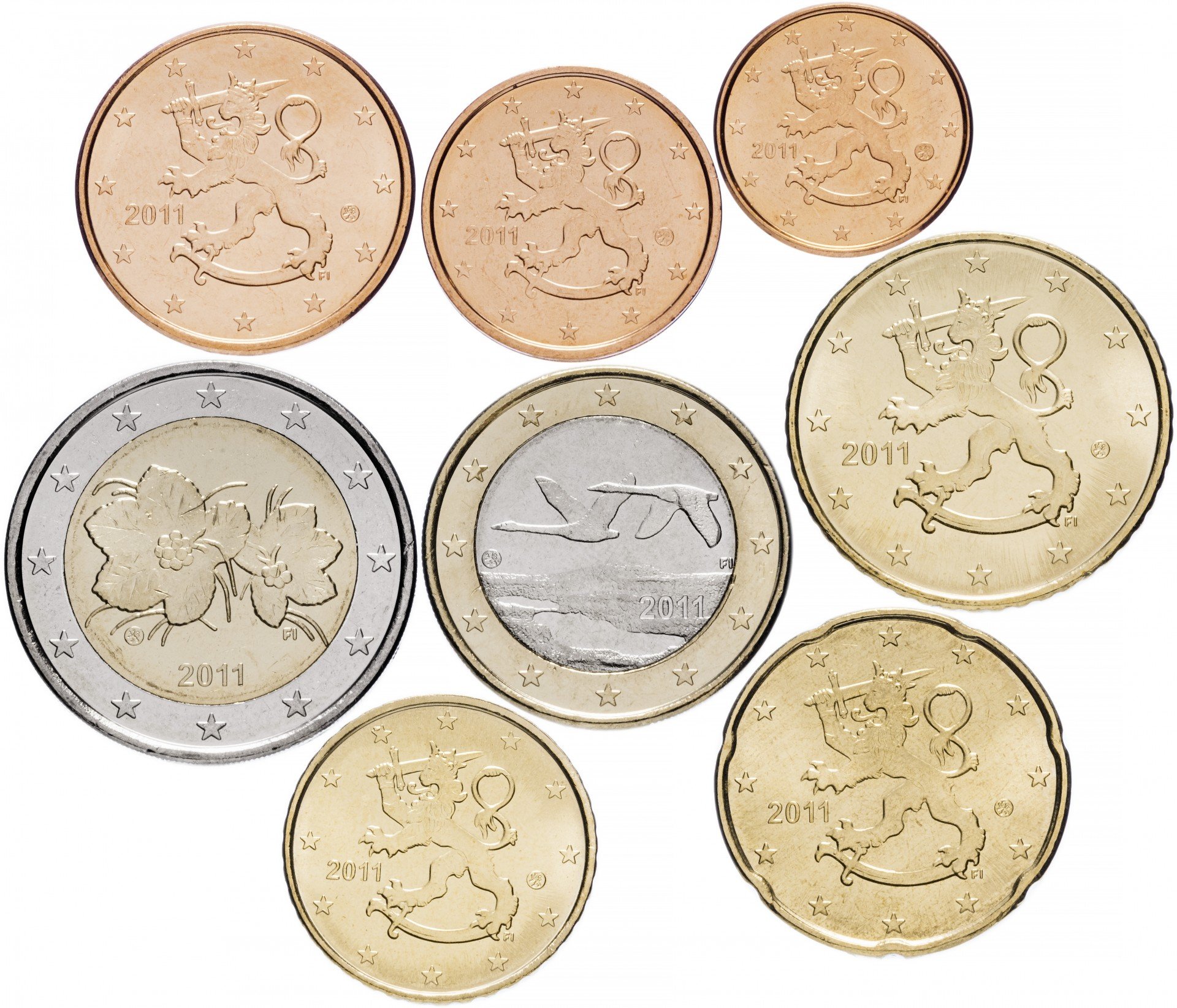 Покупка евро в санкт петербурге. Монеты евро Финляндии. Финские евро монеты. Набор монет (Финляндия, 2007 год). Набор монет (Финляндия, 2000 год).