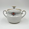 Купить Сахарница с лаконичным орнаментальным декором, фарфор, деколь, золочение, Тернопольский фарфоровый завод, фарфор, деколь, золочение, Тернопольский фарфоровый завод, СССР, 1975-1991 гг.