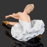 Купить Статуэтка "Сидящая балерина", фарфор, роспись, золочение, Wallendorf, Германия, 1963-1990 гг.