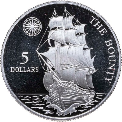 купить Ниуэ 5 долларов (dollars) 1992 HMS Bounty