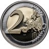 Купить Люксембург 2 евро 2014 "175 лет независимости Люксембурга" Proof в капсуле