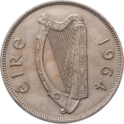 купить Ирландия 1/2 кроны (crown) 1964