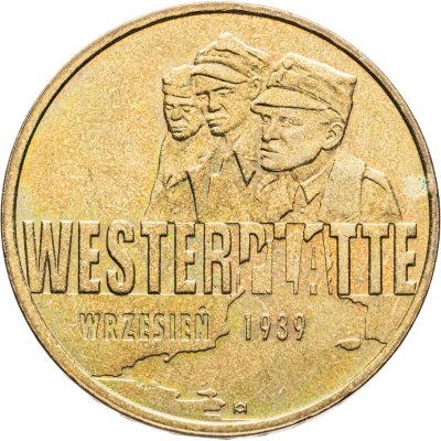 купить Польша 2 злотых 2009 "Оборона Вестерплатте в сентябре 1939"