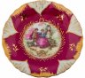 Купить Кофейная пара с галантной сценой, фарфор, золочение, Западная Европа, 1960-1990 гг.