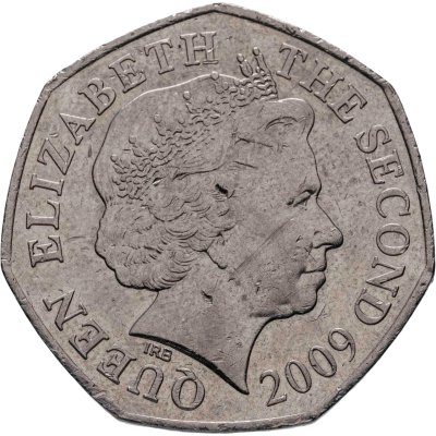 купить Джерси 50 пенсов (pence) 2009