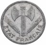 Купить Франция 2 франка (francs) 1943-1944, случайная дата