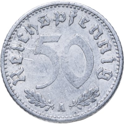 купить Германия, Третий рейх 50 рейхспфеннигов 1935 "A"