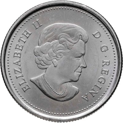 купить Канада 25 центов (cents) 2011 "Природа Канады - Бизон"