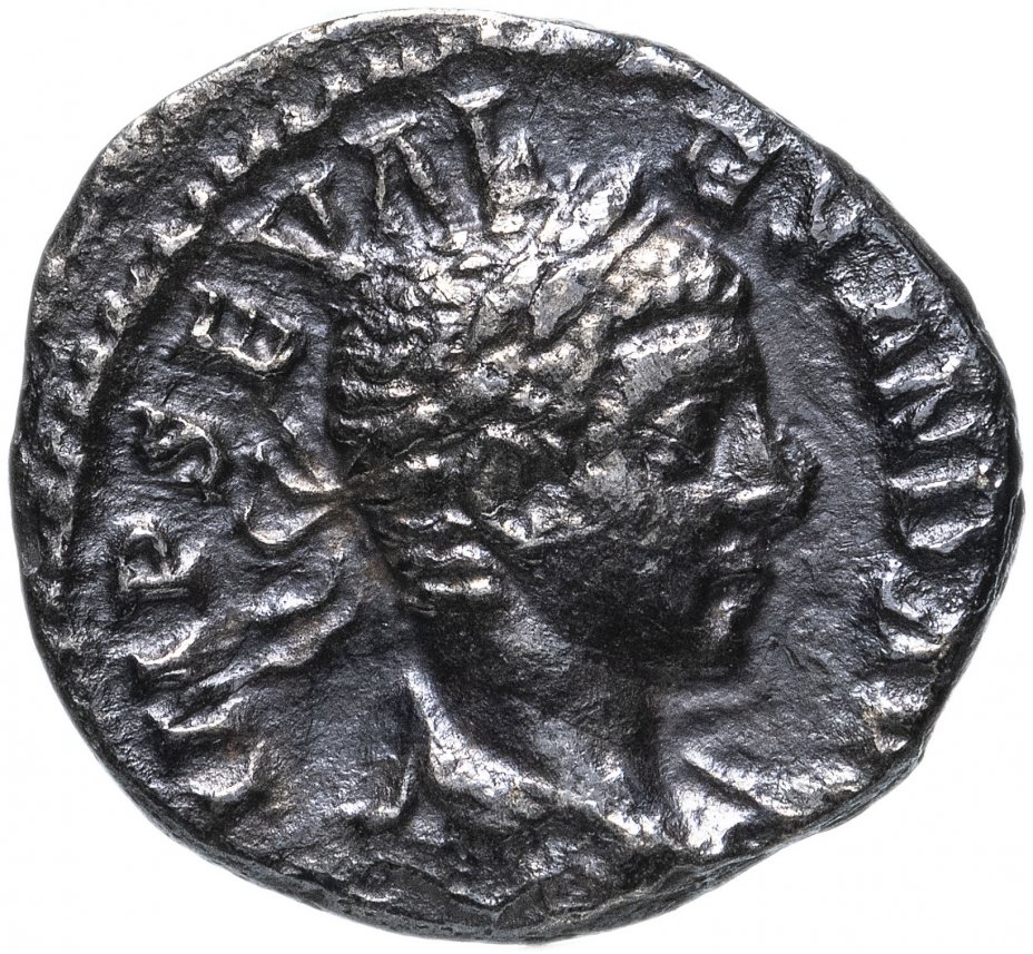 купить Римская империя, Александр Север, 222-235 годы, Денарий. (Либералитата)