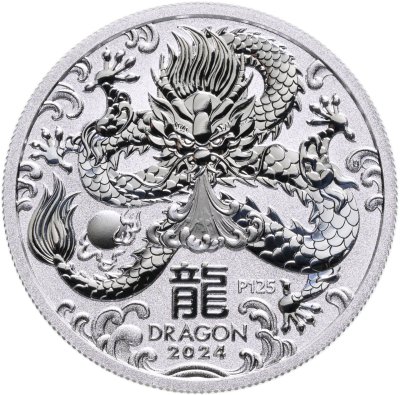 купить Австралия 50 центов (cents) 2024 "Год дракона"