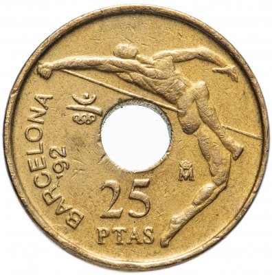 купить Испания 25 песет 1990-1991, случайная дата