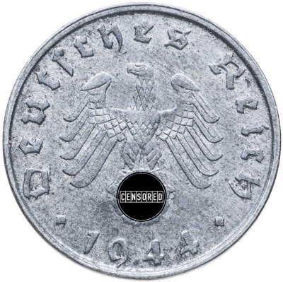 купить Германия, Третий рейх 10 рейхспфеннигов (reichspfennig) 1944 B