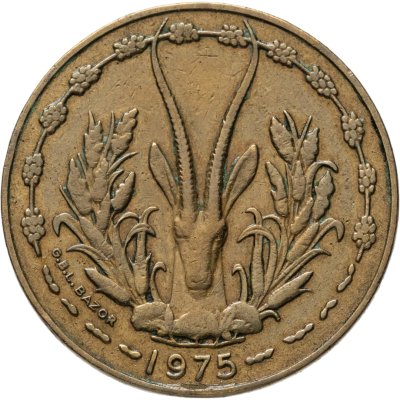 купить Западная Африка (BCEAO) 10 франков (francs) 1975