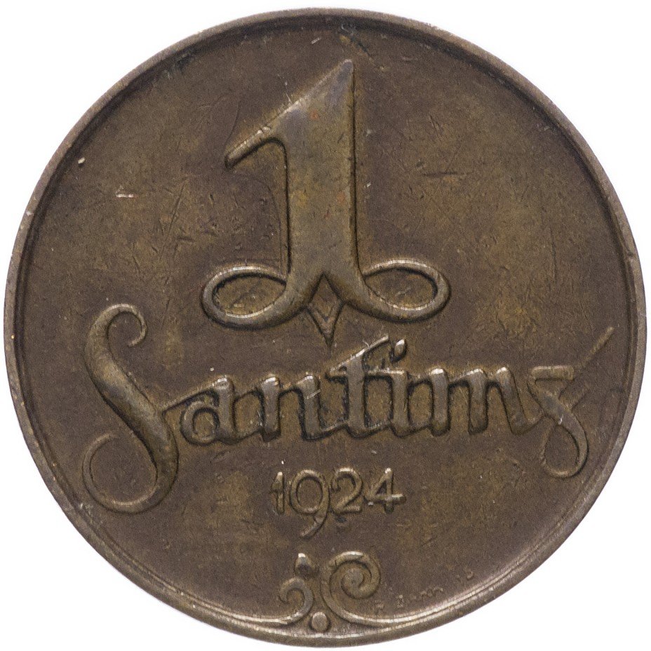 купить Латвия 1 сантим 1924