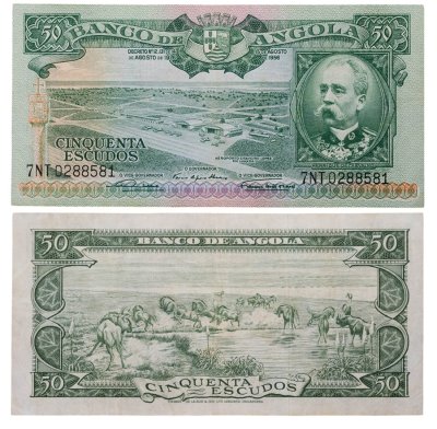 купить Ангола 50 эскудо 1956