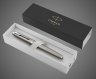 Купить Перьевая ручка Parker IM Stainless Steel CT, перо: F, цвет чернил: blue, в подарочной упаковке., Пластик и полимеры: пластик, сталь, хром, 2026 г.