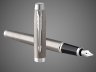 Купить Перьевая ручка Parker IM Stainless Steel CT, перо: F, цвет чернил: blue, в подарочной упаковке., Пластик и полимеры: пластик, сталь, хром, 2026 г.